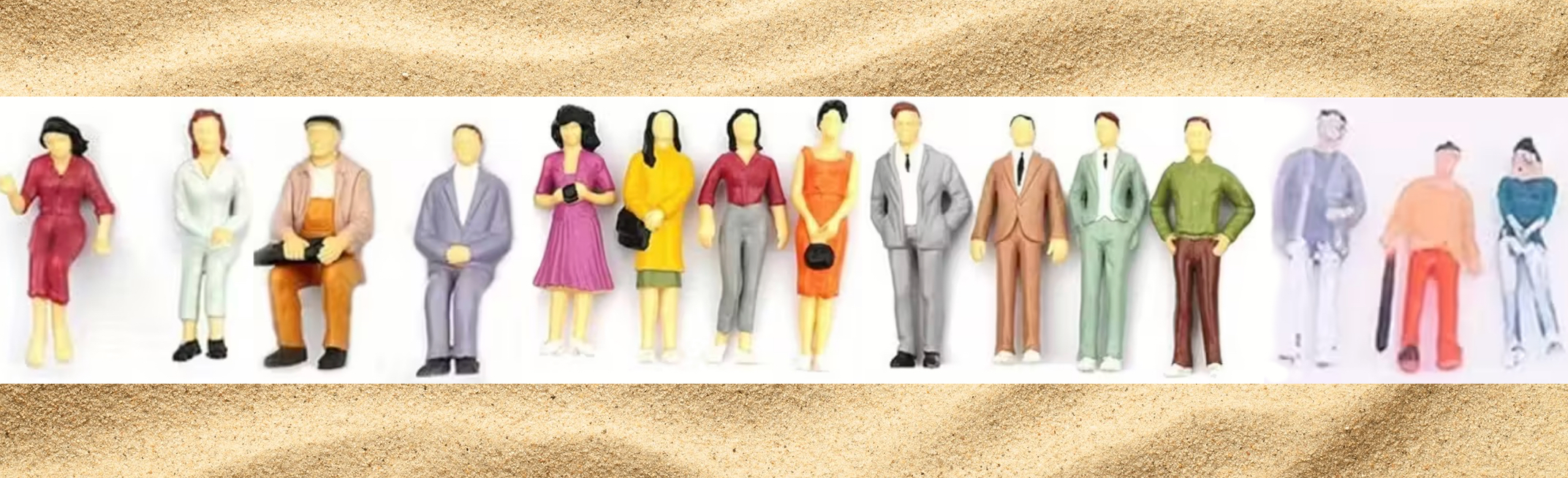 Sandplay Miniature People available on Temu.com